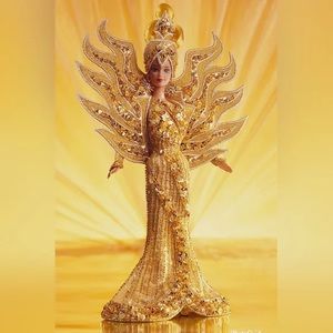 BOB MACKIE Goddess Of The Sun Barbie, Collectors Edition, NRFB- Mint Condition